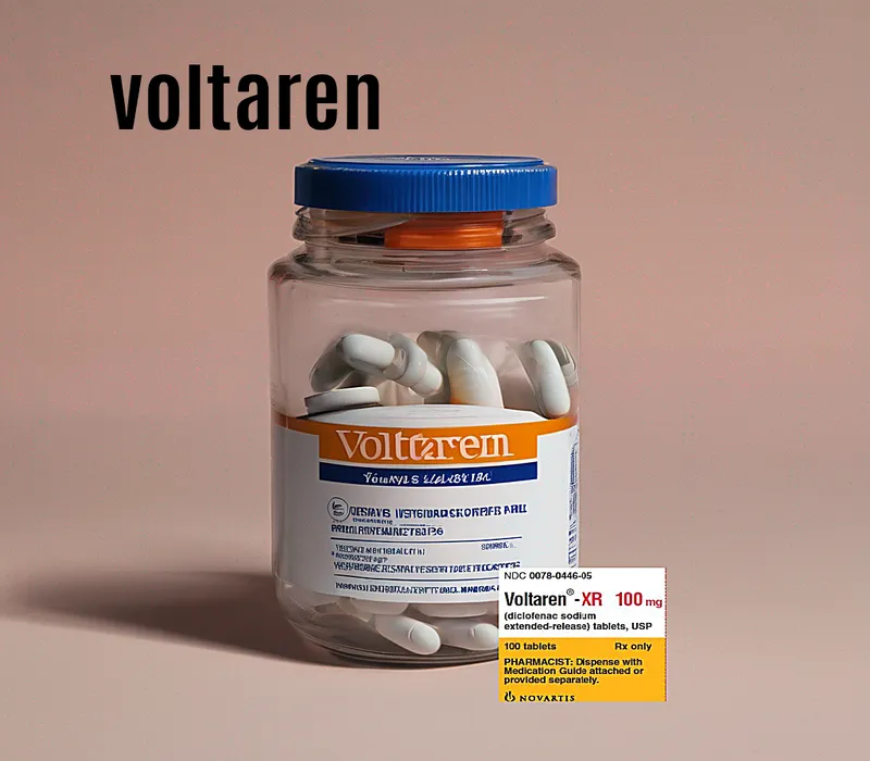 Voltaren se vende sin receta